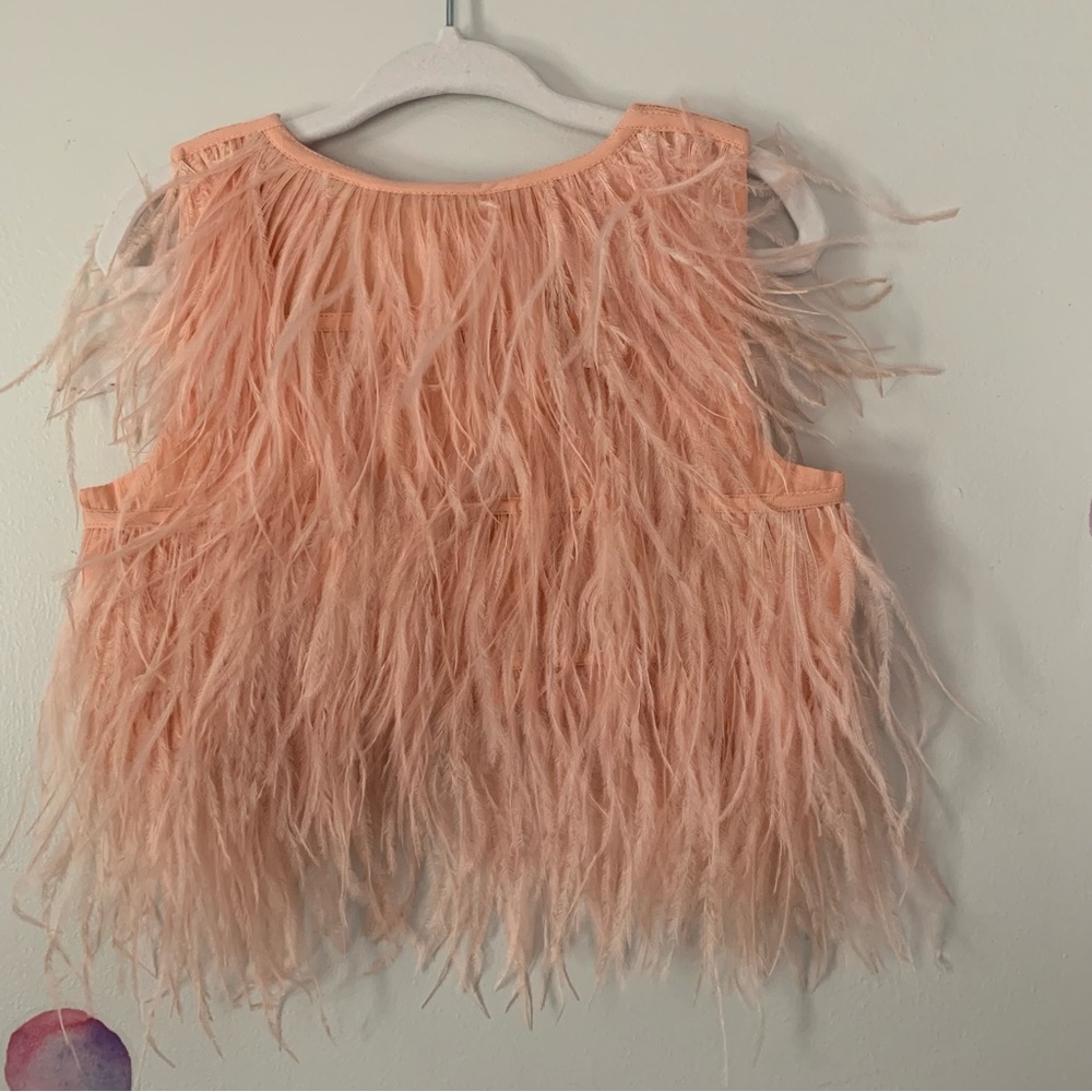Tutu du Monde feather vest with tags - Picture 5 of 7